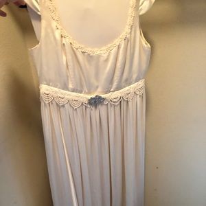 Empire Waist Vintage Style Wedding Dress